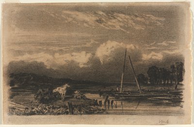 Visão Inglesa, depois de Jules Dupré de after Jules Dupré
