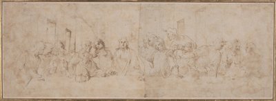 A última Ceia de after Leonardo da Vinci Vincenzo Tamagni