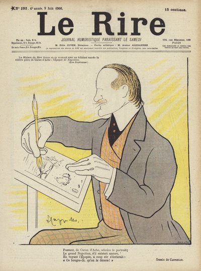 Ilustração para o riso de after Leonetto Cappiello