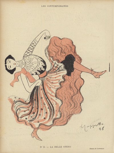 Ilustração para o riso de after Leonetto Cappiello