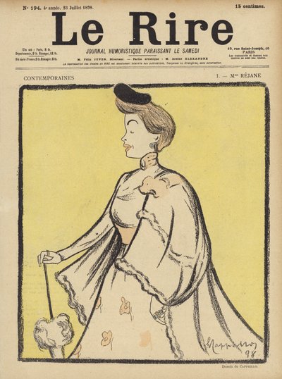 Ilustração para o riso de after Leonetto Cappiello