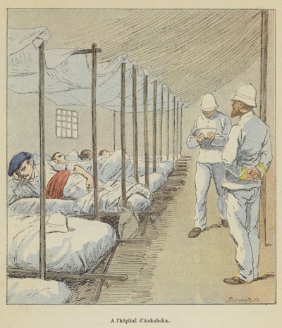 O ankaboka lhopital de after Louis Charles Bombled