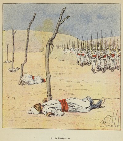 Apres lexecution de after Louis Charles Bombled