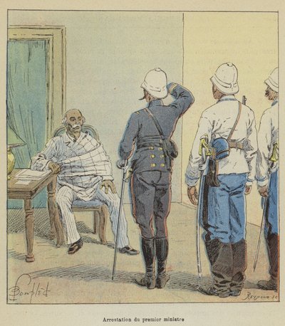 Prisão do primeiro-ministro de after Louis Charles Bombled