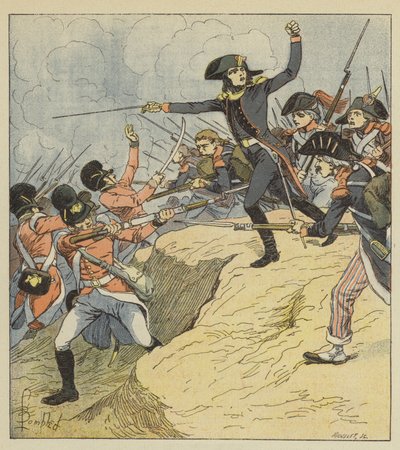 Bonaparte fere Toulon de after Louis Charles Bombled