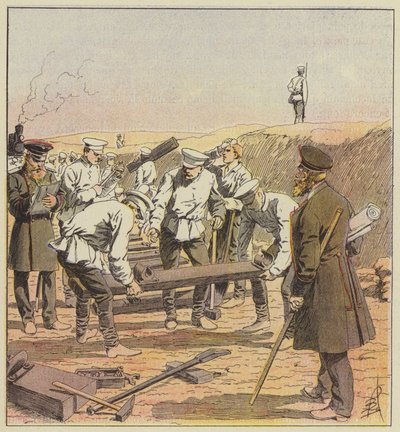 Construção do transiberiano de after Louis Charles Bombled