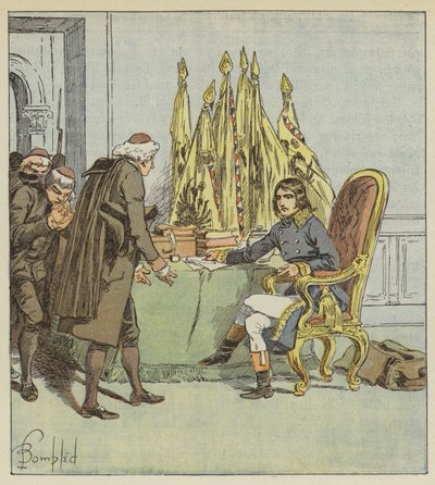Na Itália, eu resgatei padres de after Louis Charles Bombled