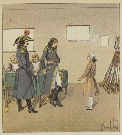 Eugene de Beauharnais recupera o lobo de Bonaparte de seu pai de after Louis Charles Bombled