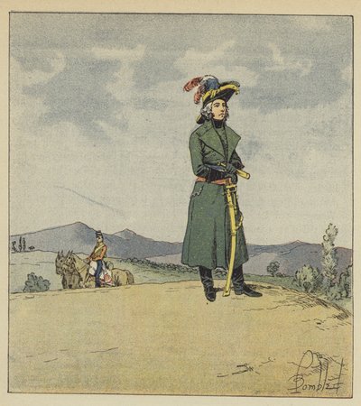 Hoche ainda era jovem, mas dava muita esperança de after Louis Charles Bombled