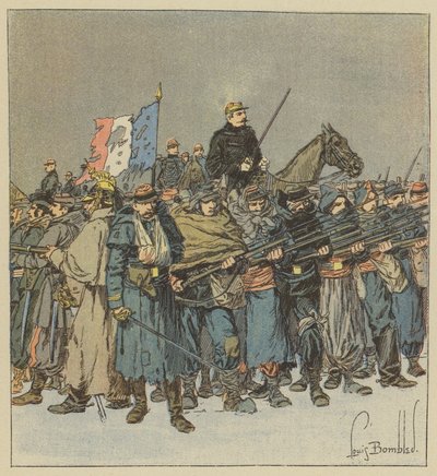 Eles salvaram a honra! de after Louis Charles Bombled