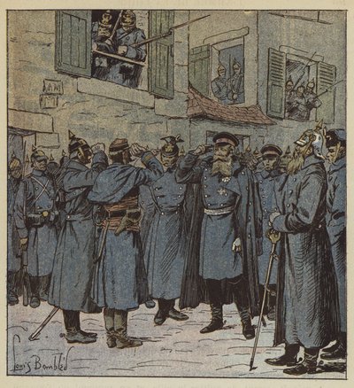 Capitão Pendezec e General Treskow de after Louis Charles Bombled