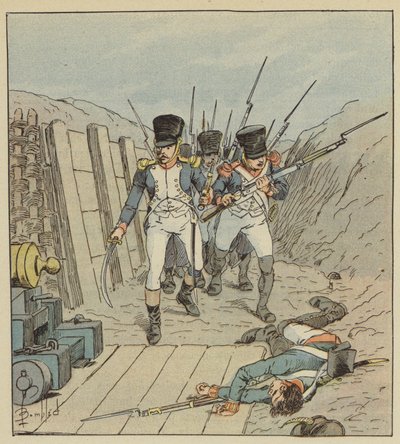 O capitão de Chambure, o líder desta famosa empresa, etc. de after Louis Charles Bombled