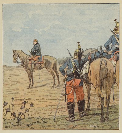 General Barry no dia anterior a Coulmiers de after Louis Charles Bombled