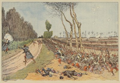 Os franceses levam embora o parque de Coulmiers de after Louis Charles Bombled