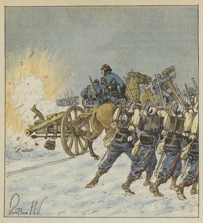 Os celulares da Vendee estão atacando o ataque de after Louis Charles Bombled