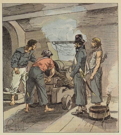 Marinheiros 1805-1815 de after Louis Charles Bombled