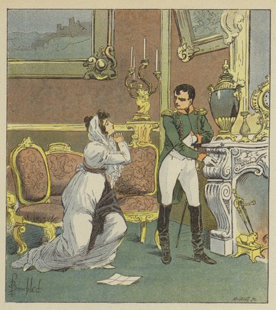 Napoleão e a Sra. Hatzfeld de after Louis Charles Bombled