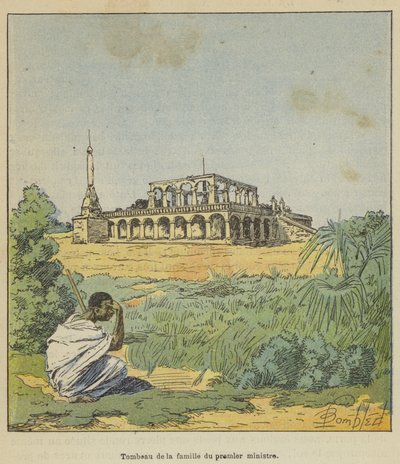 Tumba da família do primeiro-ministro de after Louis Charles Bombled
