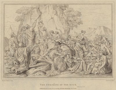 O Golpe da Rocha, Êxodo de after Nicolas Poussin
