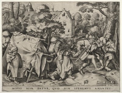O casamento de Mopsus e Nisa de after Pieter Bruegel