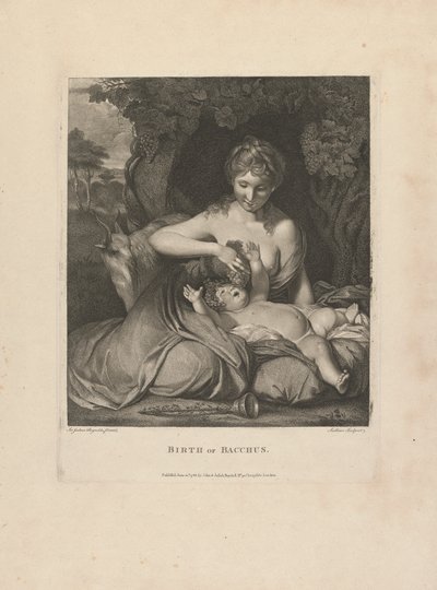 Nascimento de Baco de after Sir Joshua Reynolds
