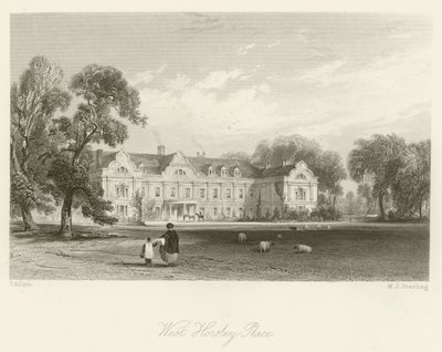 West Horsley Place de after Thomas Allom