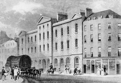 Contagem da Rua Giltspur, 1831 de Thomas Hosmer after Shepherd