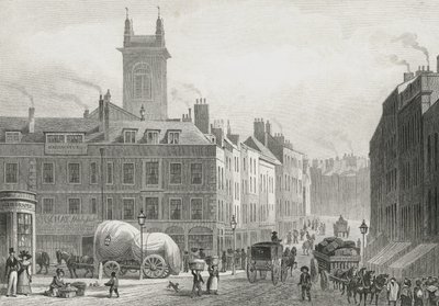 Ponte Holborn, 1831 de Thomas Hosmer after Shepherd