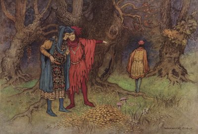 Geoffrey Chaucer, O Conto dos Perdedores de after Warwick Goble