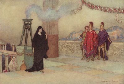 Geoffrey Chaucer, Troilus e Criseyde de after Warwick Goble