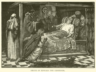 Morte de Eduardo, o Confessor de after William Henry Margetson