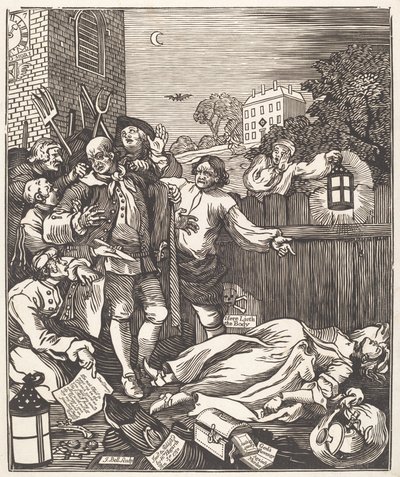 Crueldade em Perfeição de after William Hogarth John Bell