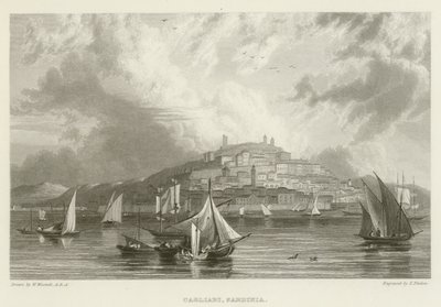 Cagliari, Sardenha de William after Westall