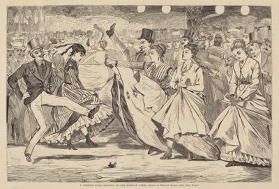 Um Baile Parisiense - Dançando no Mabille, Paris de Winslow Homer
