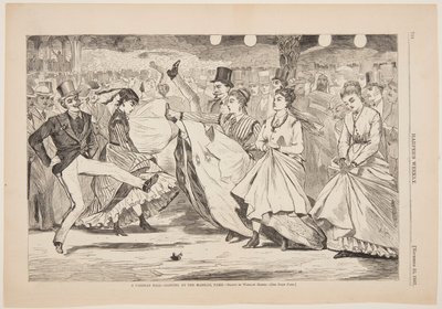 Um Baile Parisiense – Dançando no Mabille, Paris de Winslow Homer