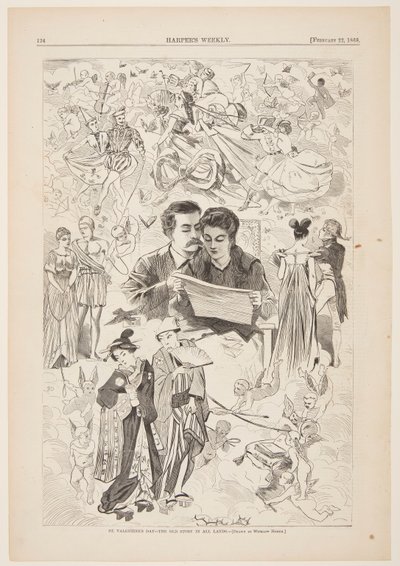 Dia de São Valentim – A velha história em todas as terras de Winslow Homer