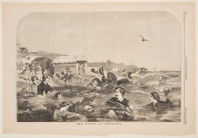 O banho em Newport de Winslow Homer