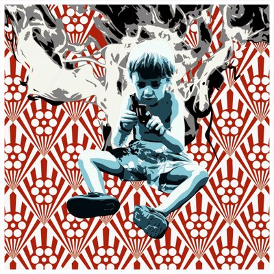 Digital Kid Padrão Vermelho de andrea de ranieri