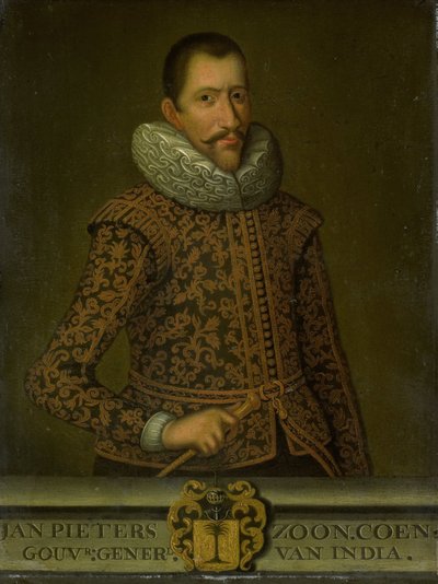 Retrato de Jan Pietersz Coen, Governador-Geral das Índias Orientais Holandesas de anonymous (copy after)