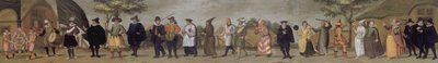 Neerlandês: Desfile alegórico do Dordrecht Rederijkers Kamer de Fonteynisten de anonymous 