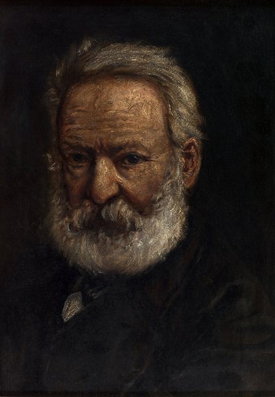 Francês:  Retrato de Victor Hugo de anonymous 