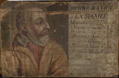 Retrato de Petrus Ramus, matemático de anonymous 