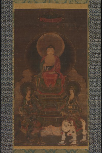 Tríade Shaka (Shakyamuni) de anonymous 