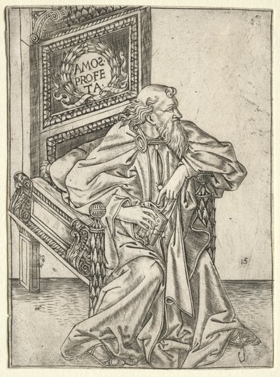 Os Profetas: Amós de attributed to Baccio Baldini