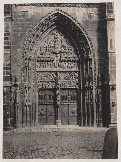 Entrada, Catedral de São Lourenço, Nuremberg de attributed to Schrag