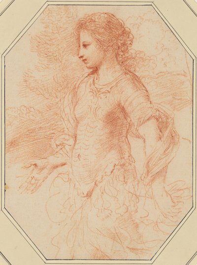 Ermínia de called Guercino Giovanni Francesco Barbieri