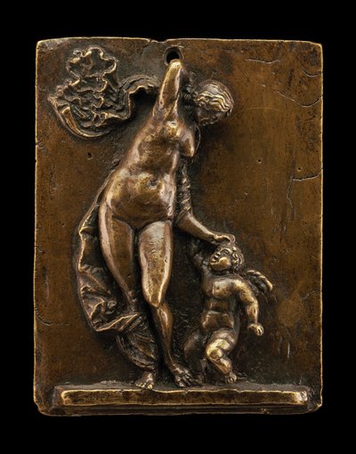 Cupido Castigando Vênus de called Riccio Andrea Briosco
