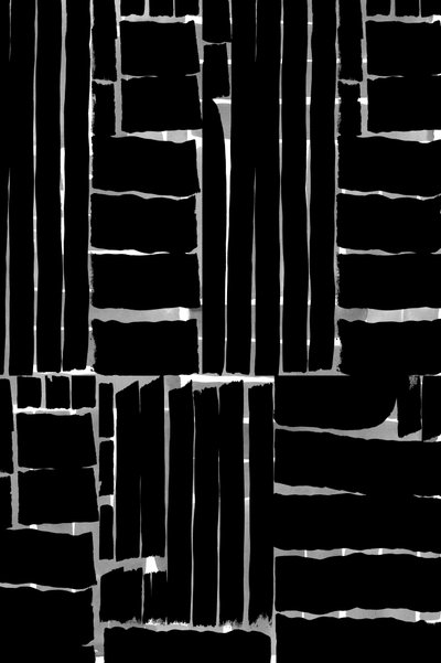 Padrão abstrato de grelha preta de cartissi