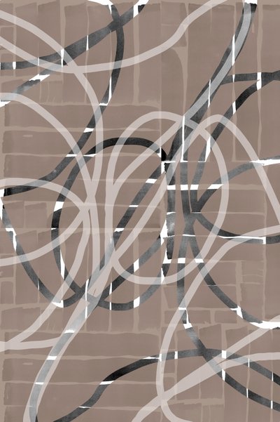 Linhas fluidas abstratas de cartissi