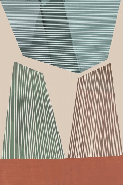 Formas geométricas abstratas de cartissi